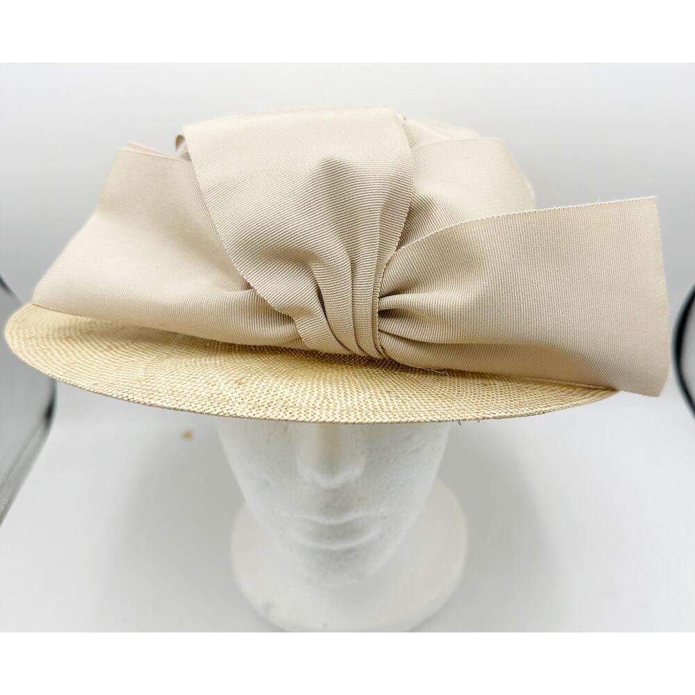 Vintage Georgi Made in USA Hat with Avantgarde Bow One Size